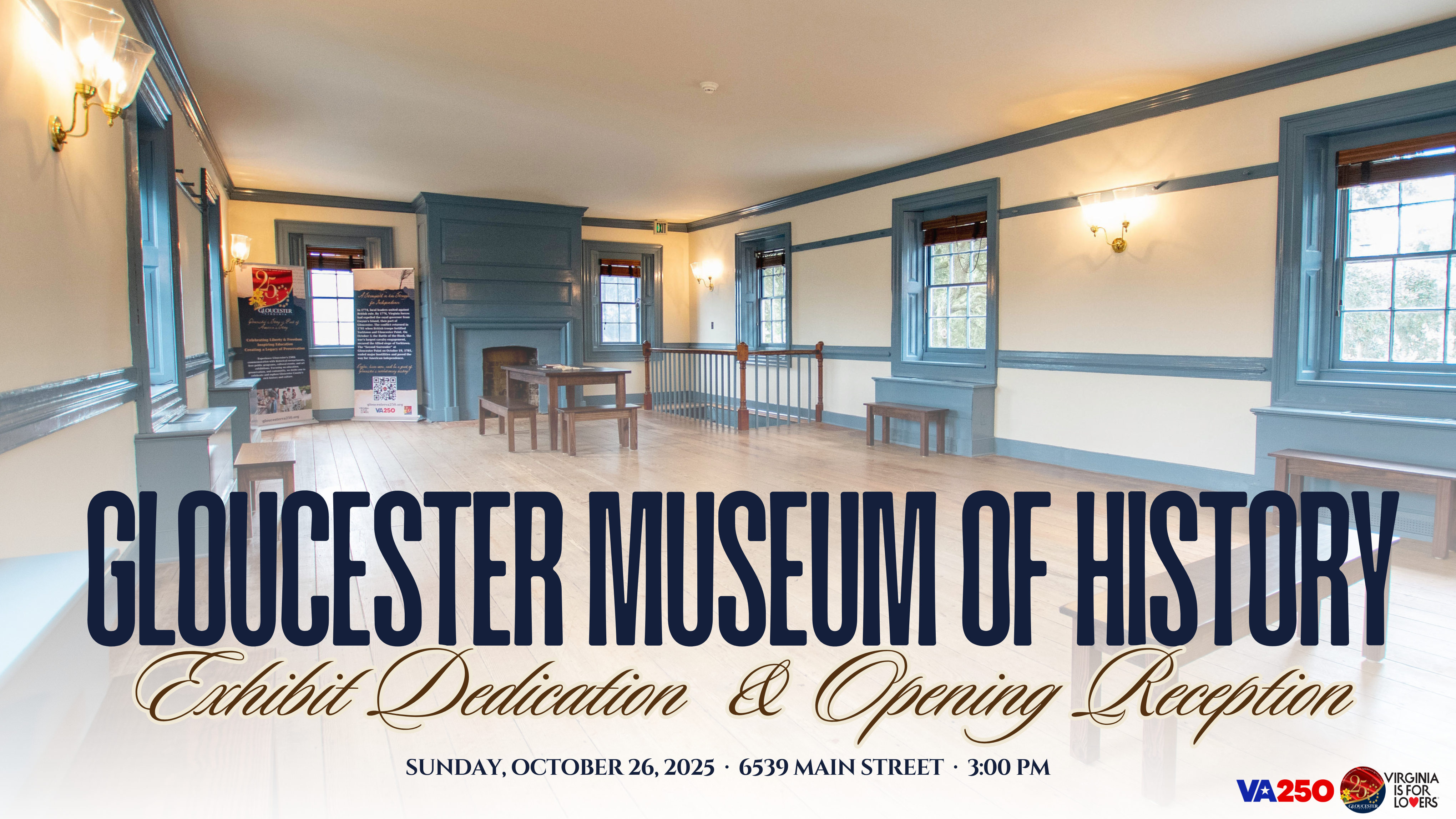 Exhibit Dedication and Opening Reception: The History of Gloucester